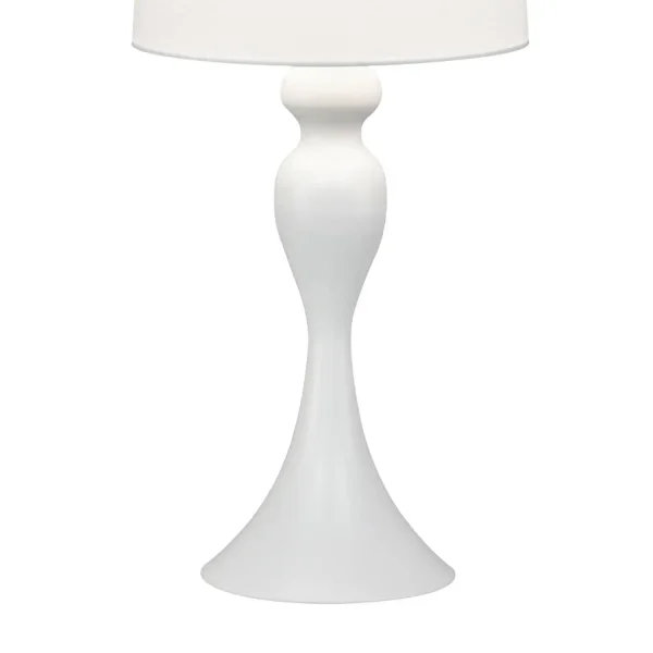 LAMPE DE TABLE EN MÉTAL BLANC E27 ARLISSE