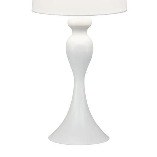 LAMPE DE TABLE EN MÉTAL BLANC E27 ARLISSE