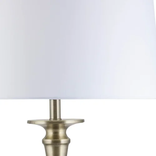 LAMPE DE TABLE EN MÉTAL BRONZE VIEILLI E27 70CM TURELL