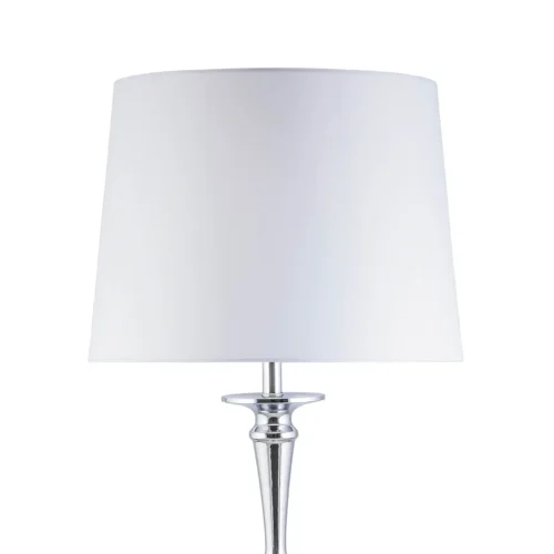 LAMPE DE TABLE EN MÉTAL CHROMÉ E27 70CM TURELL