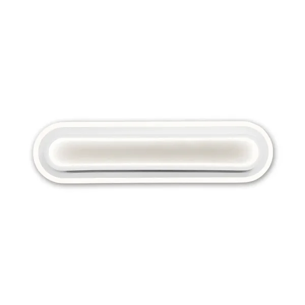 PLAFONNIER LED 32W 4000K MÉTAL BLANC LEXOR