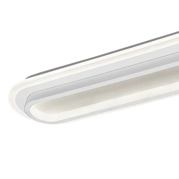 PLAFONNIER LED 32W 4000K MÉTAL BLANC LEXOR