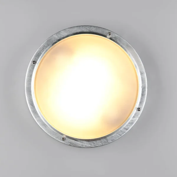 APPLIQUE EXTÉRIEURE E27 MÉTAL ZINC IP54 BASILIO