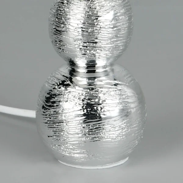 LAMPE DE TABLE EN CÉRAMIQUE DORÉE E27 MIRIEL