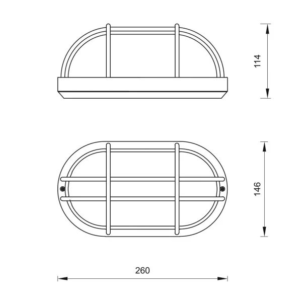 APPLIQUE EXTÉRIEURE E27 MÉTAL ZINC IP44 LILAC