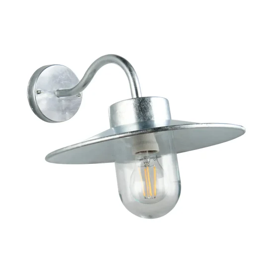 APPLIQUE EXTÉRIEURE E27 MÉTAL ZINC IP44 NERINE 2