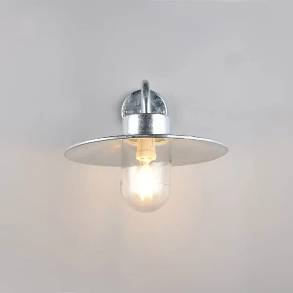 APPLIQUE EXTÉRIEURE E27 MÉTAL ZINC IP44 NERINE