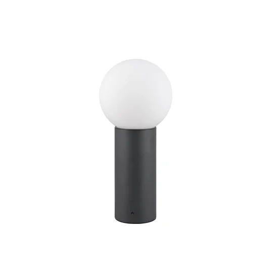 BALISE EXTÉRIEURE E27 ALUMINIUM ANTHRACITE IP44 40CM LAUREL 2