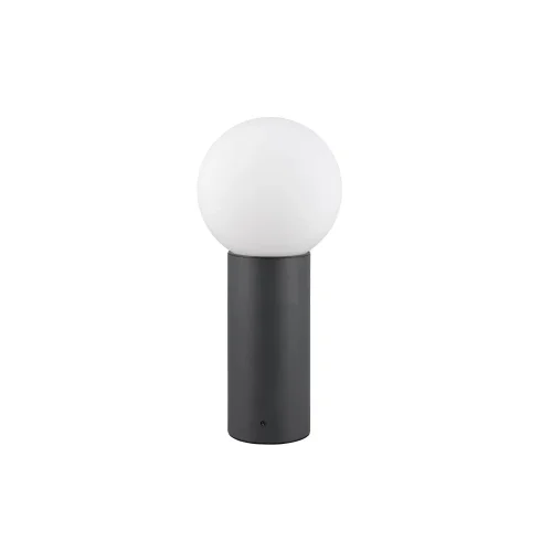 BALISE EXTÉRIEURE E27 ALUMINIUM ANTHRACITE IP44 40CM LAUREL