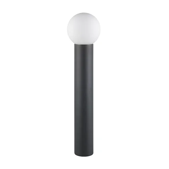 BALISE EXTÉRIEURE E27 ALUMINIUM ANTHRACITE IP44 80CM LAUREL 2
