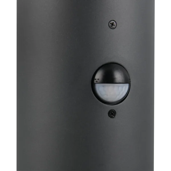 BALISE EXTÉRIEURE E27 AVEC CAPTEUR ALUMINIUM ANTHRACITE IP44 40CM LAUREL
