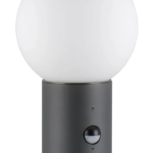 BALISE EXTÉRIEURE E27 AVEC CAPTEUR ALUMINIUM ANTHRACITE IP44 80CM LAUREL