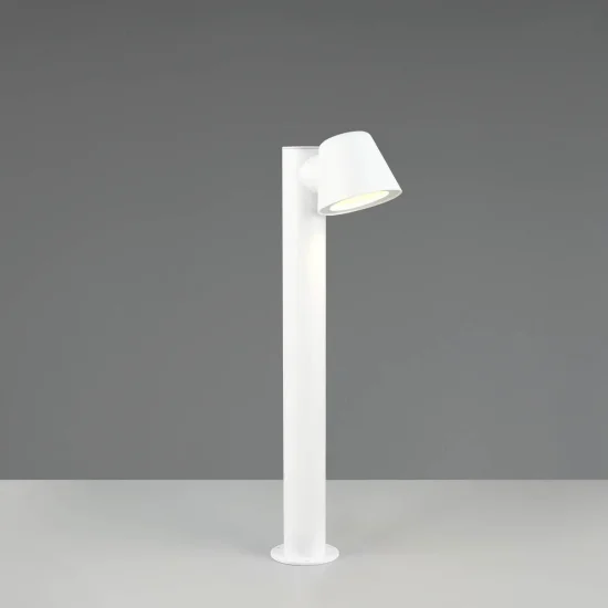 BORNE EXTÉRIEURE GU10 BLANC MAT 60CM IP44 MOSSEN