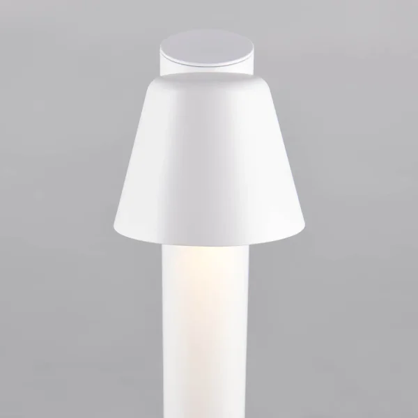 BORNE EXTÉRIEURE GU10 BLANC MAT 60CM IP44 MOSSEN