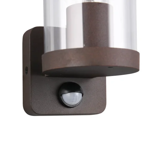 APPLIQUE EXTÉRIEUR E27 AVEC CAPTEUR ALUMINIUM OXYDÉ IP44 DANDELION