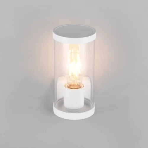 APPLIQUE EXTÉRIEURE E27 AVEC CAPTEUR ALUMINIUM BLANC IP44 DANDELION