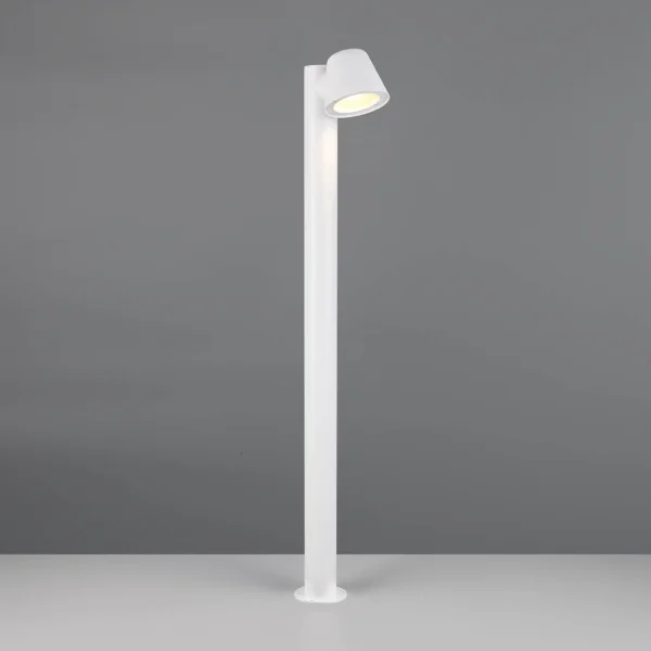 LAMPADAIRE D’EXTÉRIEUR GU10 BLANC MAT 100CM IP44 MOSSEN