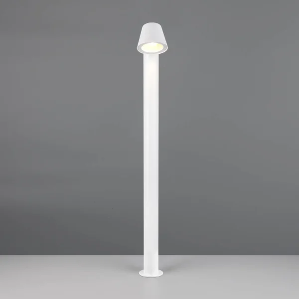 LAMPADAIRE D’EXTÉRIEUR GU10 BLANC MAT 100CM IP44 MOSSEN