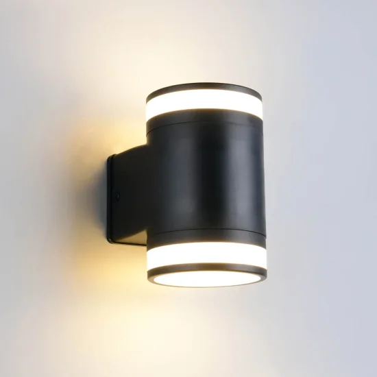 APPLIQUE EXTÉRIEURE 2 LUMIÈRES GX53 2x10W 4000K IP44 NOIR CELANDINE