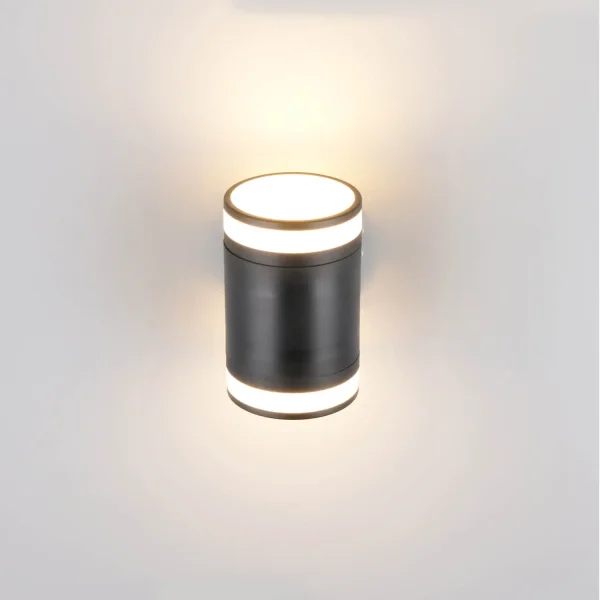 APPLIQUE EXTÉRIEURE 2 LUMIÈRES GX53 2x10W 4000K IP44 NOIR CELANDINE