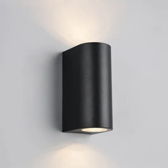 APPLIQUE EXTÉRIEURE 2 LUMIÈRES GU10 IP44 CYLINDRIQUE STEVIA 2