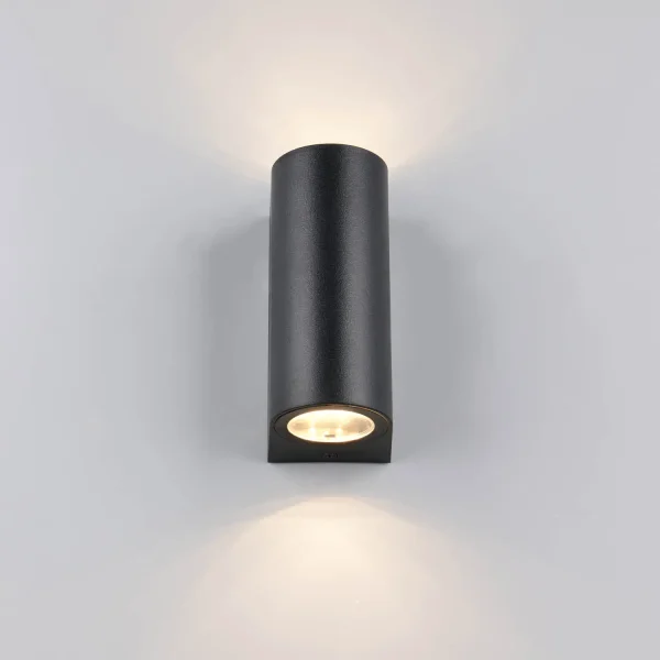 APPLIQUE EXTÉRIEURE 2 LUMIÈRES GU10 IP44 CYLINDRIQUE STEVIA