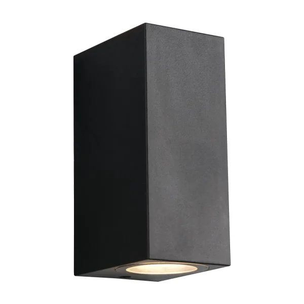 APPLIQUE EXTÉRIEURE 2 LUMIÈRES GU10 IP44 CARRÉE STEVIA