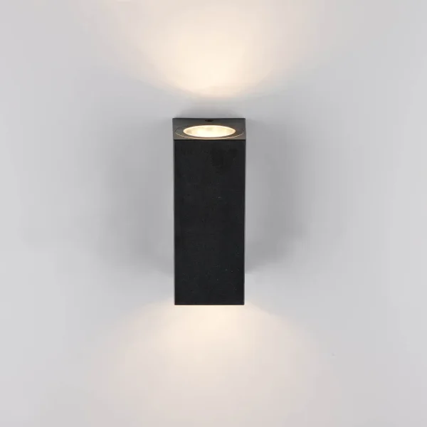 APPLIQUE EXTÉRIEURE 2 LUMIÈRES GU10 IP44 CARRÉE STEVIA