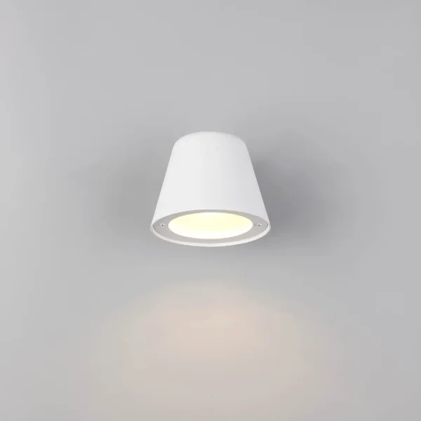 APPLIQUE EXTÉRIEURE GU10 BLANC MAT IP44 MOSSEN