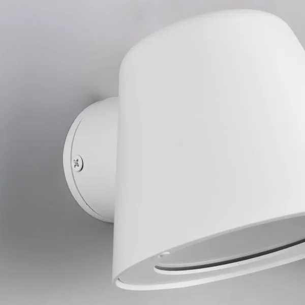 APPLIQUE EXTÉRIEURE GU10 BLANC MAT IP44 MOSSEN