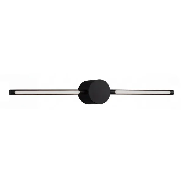 APPLIQUE MURALE SALLE DE BAIN LED 15W CCT AVEC ROTATION NOIR IP44