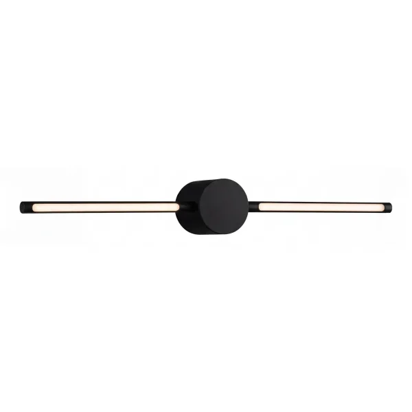 APPLIQUE MURALE SALLE DE BAIN LED 15W CCT AVEC ROTATION NOIR IP44
