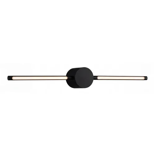 APPLIQUE MURALE SALLE DE BAIN LED 15W CCT AVEC ROTATION NOIR IP44