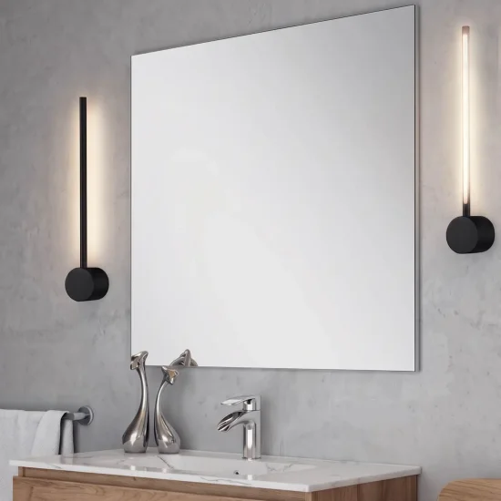 APPLIQUE MURALE SALLE DE BAIN LED 10W CCT AVEC ROTATION NOIRE IP44 2