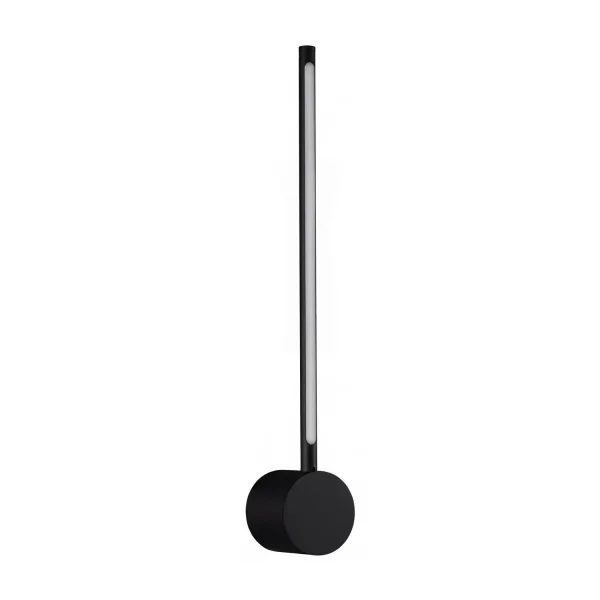 APPLIQUE MURALE SALLE DE BAIN LED 10W CCT AVEC ROTATION NOIRE IP44