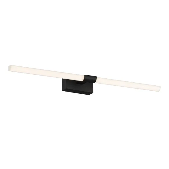 APPLIQUE MURAL LED SALLE DE BAIN 20W 4000K NOIR IP44 60CM