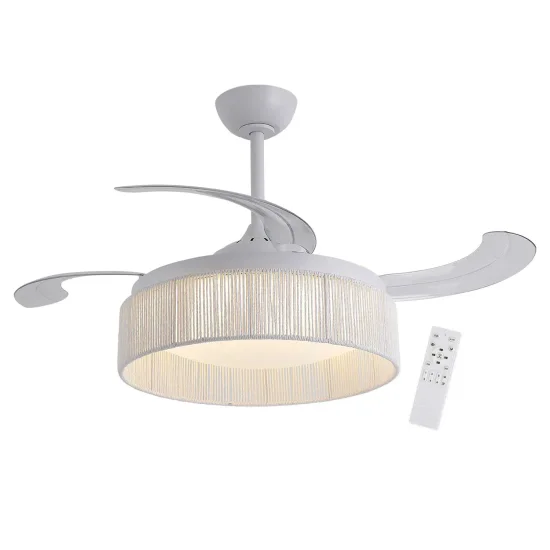 VENTILATEUR DE PLAFOND DC LED 58W CORDE BLANCHE AIRELLE 2