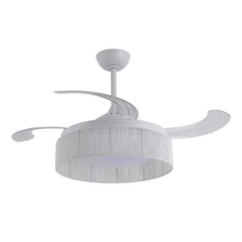 VENTILATEUR DE PLAFOND DC LED 58W CORDE BLANCHE AIRELLE