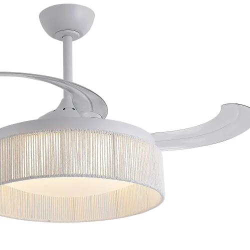 VENTILATEUR DE PLAFOND DC LED 58W CORDE BLANCHE AIRELLE