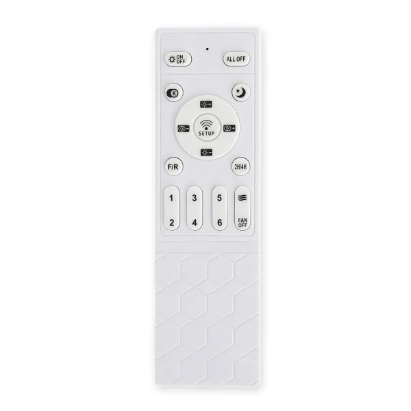 VENTILATEUR DE PLAFOND DC LED 95W 5 PALES PLIABLES NOIR SOLARA