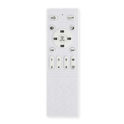 VENTILATEUR DE PLAFOND DC LED 24W 3 PALES COLORIS BOIS KONA
