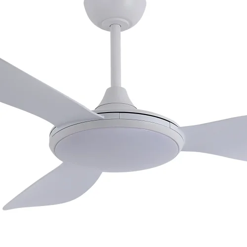 VENTILATEUR DE PLAFOND DC LED 24W 3 PALES BLANC KON