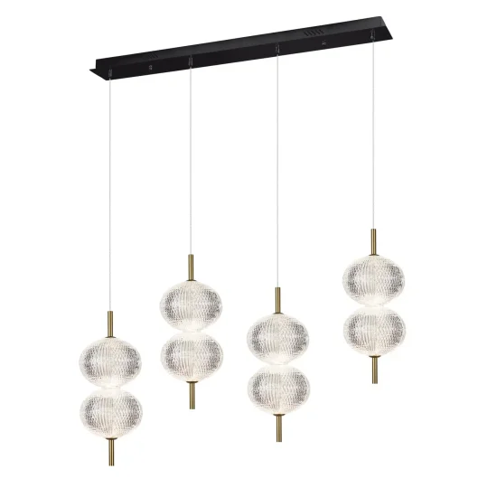 LAMPE DE PLAFOND LED 4 LUMIÈRES 24W RÉGLABLE AMBARINA 2