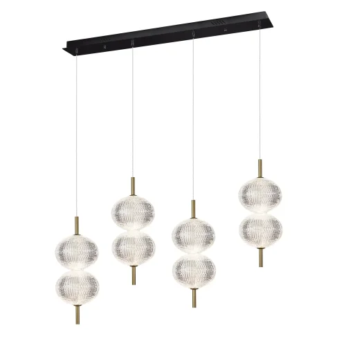 LAMPE DE PLAFOND LED 4 LUMIÈRES 24W RÉGLABLE AMBARINA