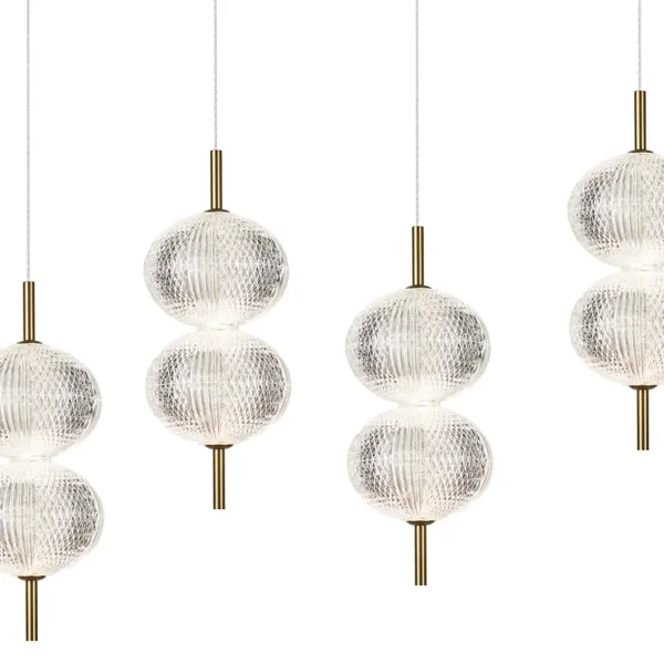 LAMPE DE PLAFOND LED 4 LUMIÈRES 24W RÉGLABLE AMBARINA