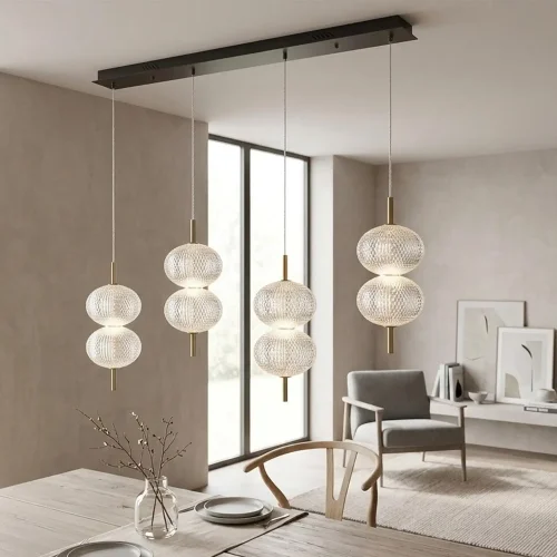 LAMPE DE PLAFOND LED 4 LUMIÈRES 24W RÉGLABLE AMBARINA