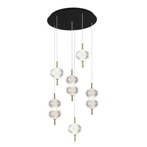 LAMPE DE PLAFOND LED 6 LUMIÈRES 36W RÉGLABLE AMBARINA