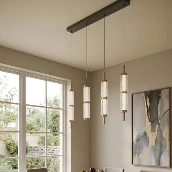 LAMPE DE PLAFOND LED 4 LUMIÈRES 32W RÉGLABLE VIOLETA