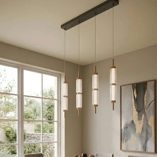 LAMPE DE PLAFOND LED 4 LUMIÈRES 32W RÉGLABLE VIOLETA