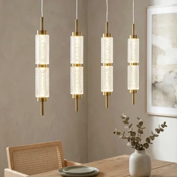 LAMPE DE PLAFOND LED 4 LUMIÈRES 32W RÉGLABLE VIOLETA